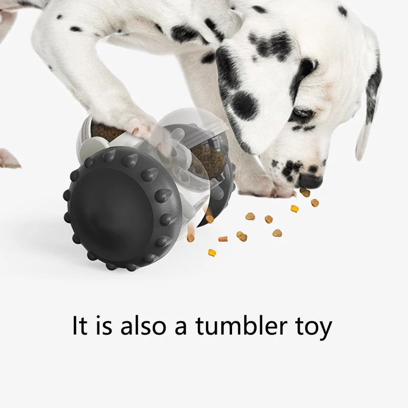 **Interactive Pet Puzzle Toy – Tumbler Slow Feeder for Dog & Cat Training** - Pawsitive Cuddles