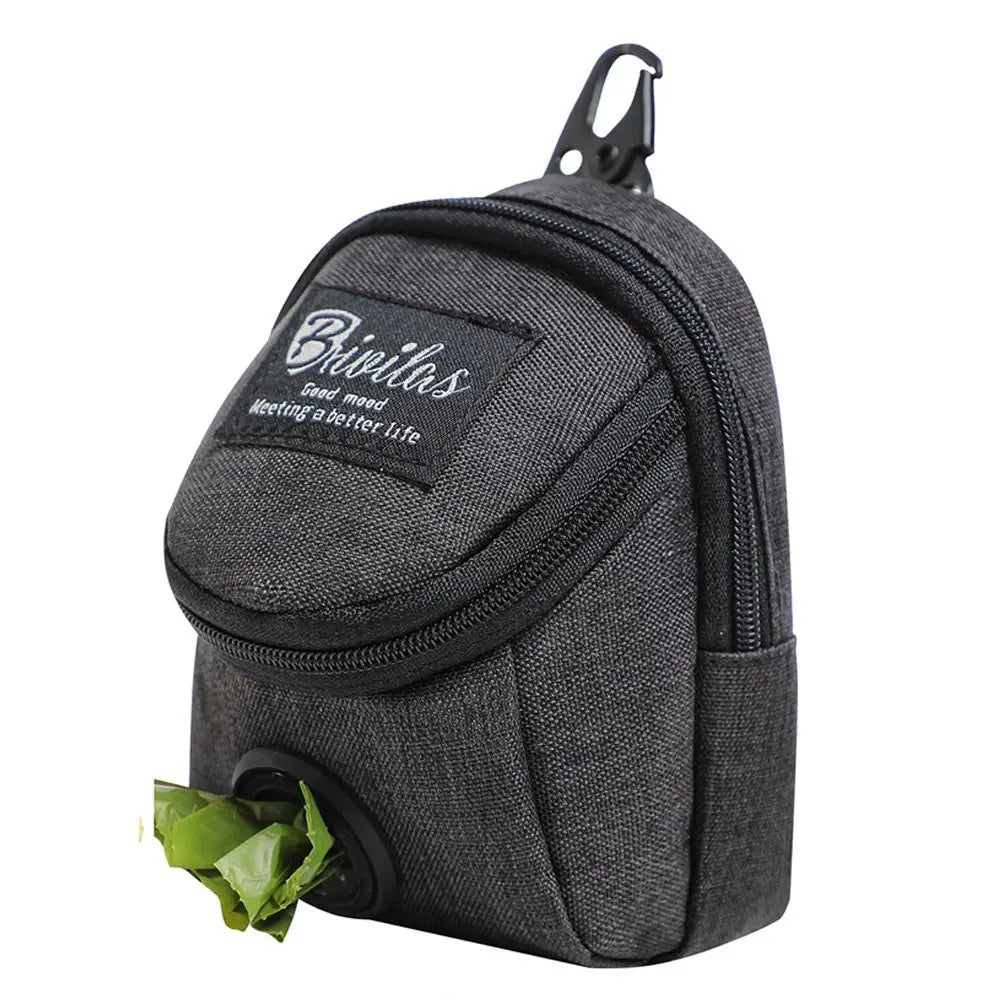 Portable Dog Treat & Training Pouch – Snack & Waste Bag Holder - Pawsitive Cuddles