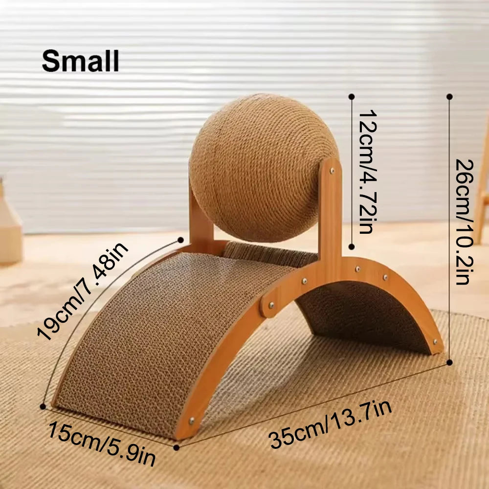 Vertical Arched Cat Claw Ball - Pawsitive Cuddles