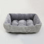 Square Plush Pet Bed - Pawsitive Cuddles