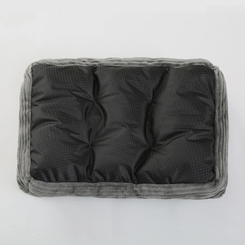 Square Plush Pet Bed - Pawsitive Cuddles