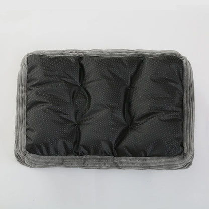 Square Plush Pet Bed - Pawsitive Cuddles