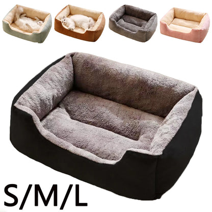 Soft Cushioned Bed for Cats & Dogs - Pawsitive Cuddles