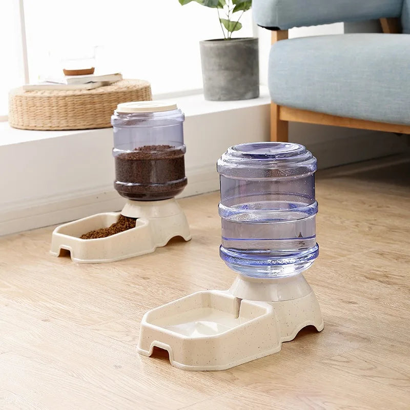 3.8 L Pet Feeder & Water Dispenser - Pawsitive Cuddles