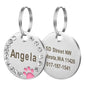 Rhinestone Name Tag for Dogs & Cats - Pawsitive Cuddles