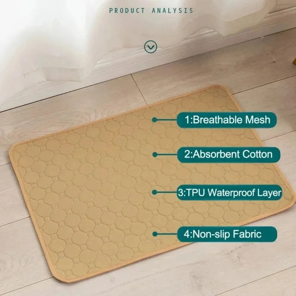 Absorbent Puppy Training Pad & Diaper Mat - Pawsitive Cuddles