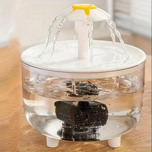 USB Electric Mute 1L Pet Water Fountain Automatic Cat Drink Bowl Filter Pet Drinking Dispenser Drinker For Cats Water Filter - Pawsitive Cuddles