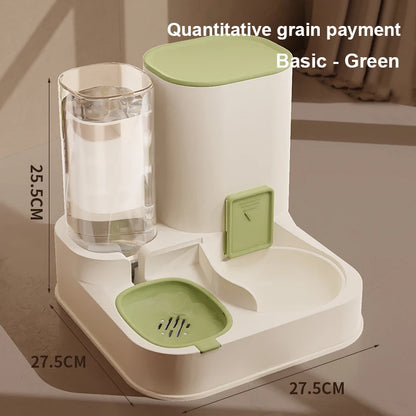 Kimpets Automatic Cat Feeder & Water Dispenser – Large Capacity, Dry-Wet Separation - Pawsitive Cuddles