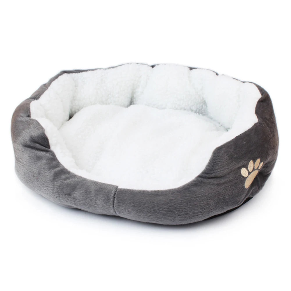 Cozy Dog & Cat Bed - Pawsitive Cuddles