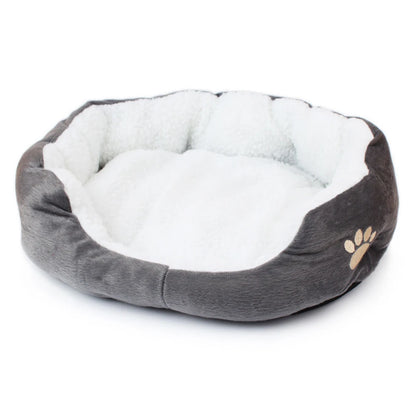 Cozy Dog & Cat Bed - Pawsitive Cuddles