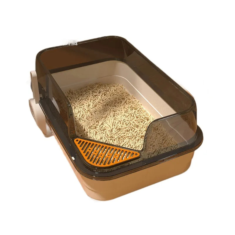 Anti-Splash, Semi-Enclosed, Litter for Cats - Pawsitive Cuddles
