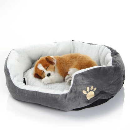 Cozy Dog & Cat Bed - Pawsitive Cuddles