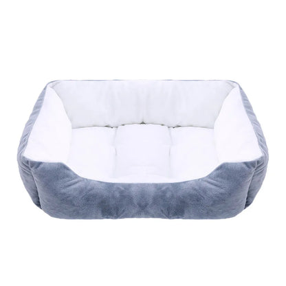 Square Plush Pet Bed - Pawsitive Cuddles