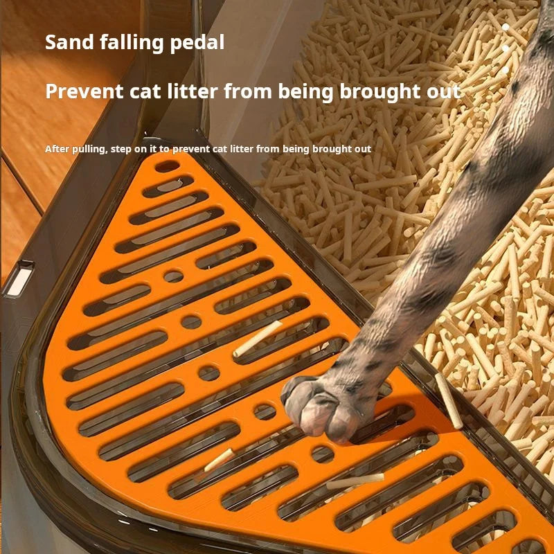 Anti-Splash, Semi-Enclosed, Litter for Cats - Pawsitive Cuddles