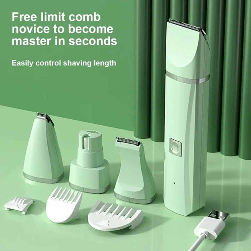 4-in-1 Multi-functional Electric Pet Hair Clippers - Pawsitive Cuddles