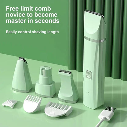 4-in-1 Multi-functional Electric Pet Hair Clippers - Pawsitive Cuddles
