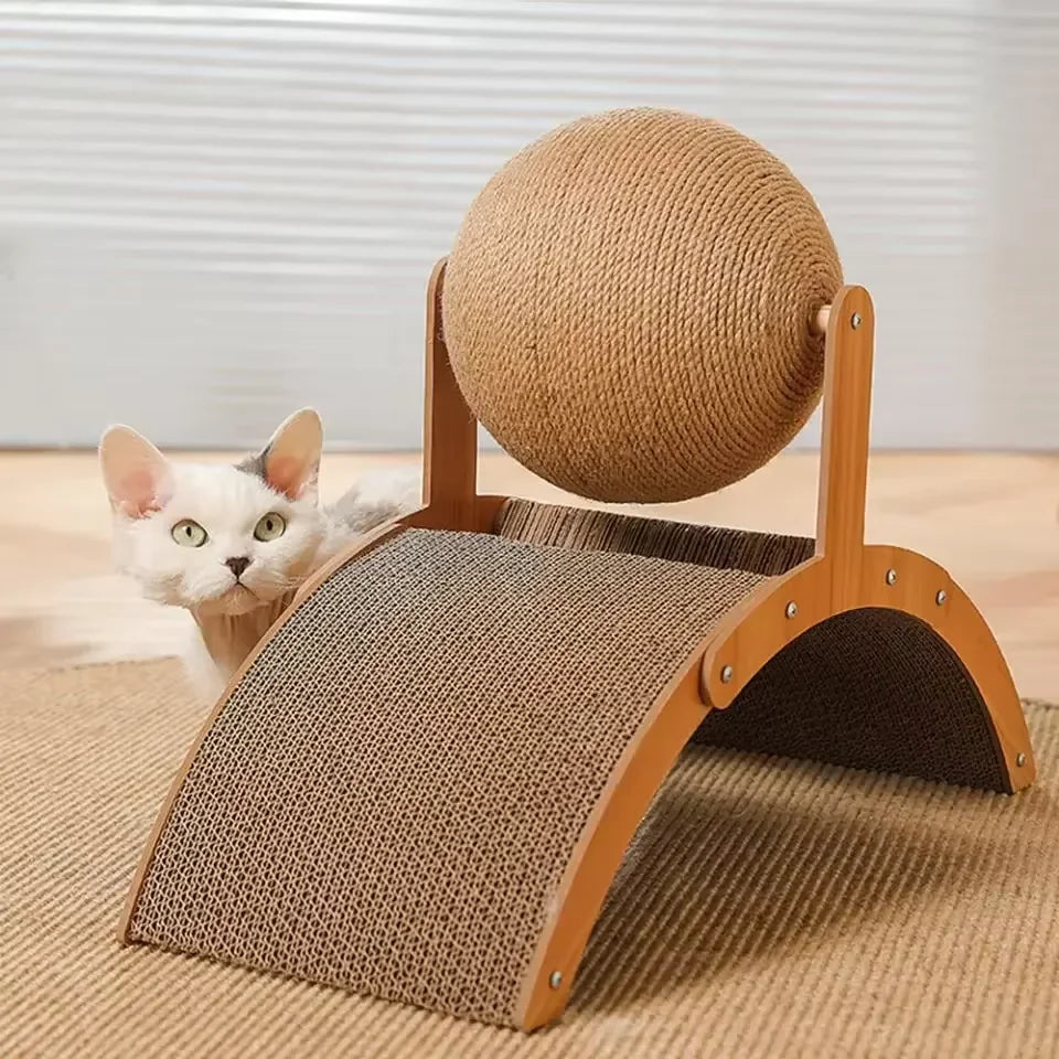 Vertical Arched Cat Claw Ball - Pawsitive Cuddles
