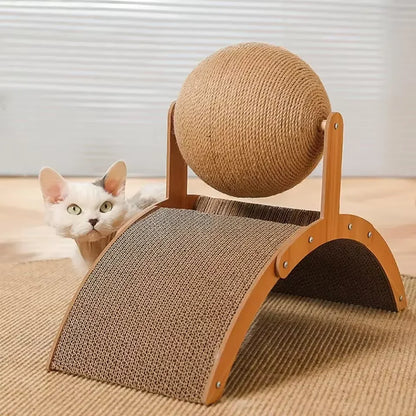 Vertical Arched Cat Claw Ball - Pawsitive Cuddles