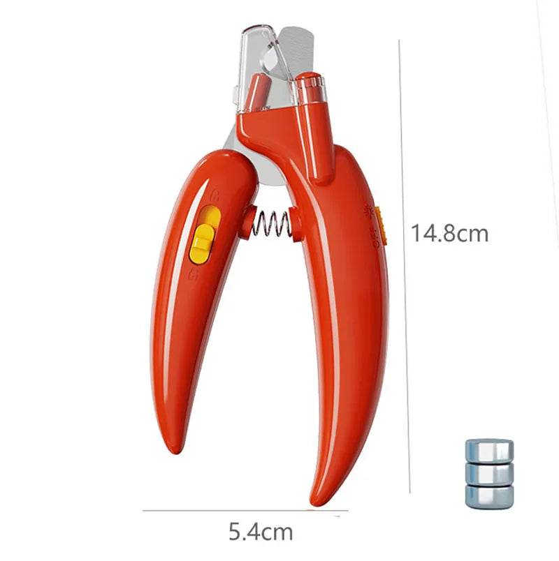 Cat & Dog Nail Clipper with LED Light - Pawsitive Cuddles
