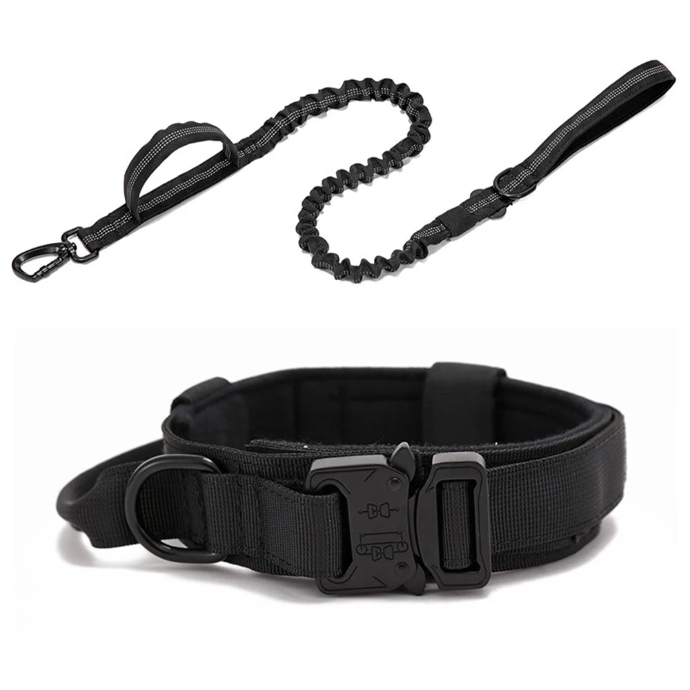 Reflective Nylon Dog Collar & Leash Set - Pawsitive Cuddles