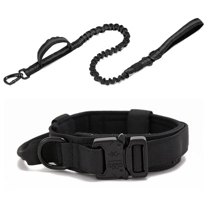 Reflective Nylon Dog Collar & Leash Set - Pawsitive Cuddles