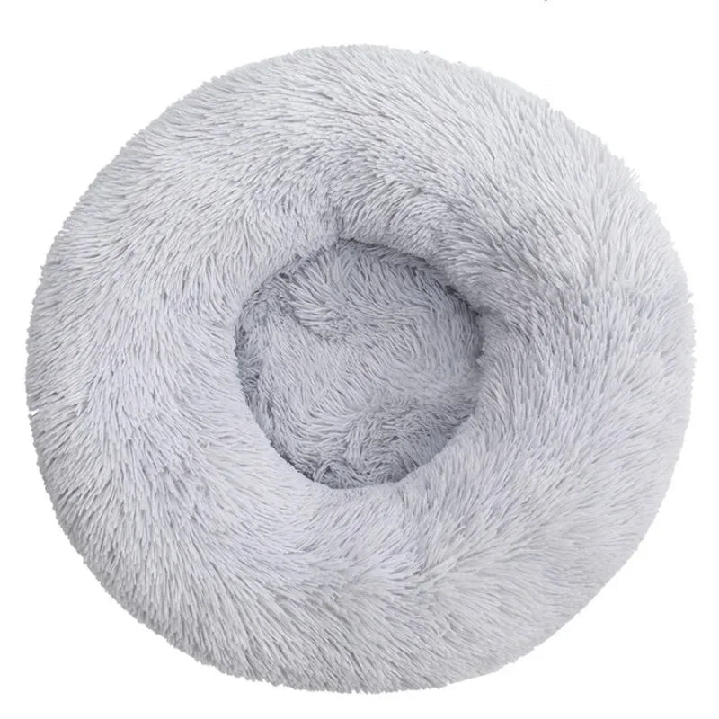 Round Pet Bed for Large Dog - Pawsitive Cuddles