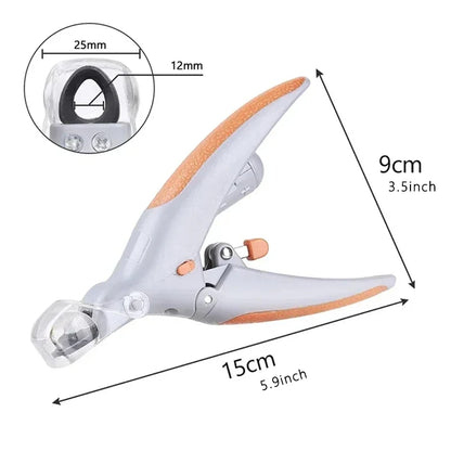 LED Light Pet Nail Clipper with Magnifier - Pawsitive Cuddles