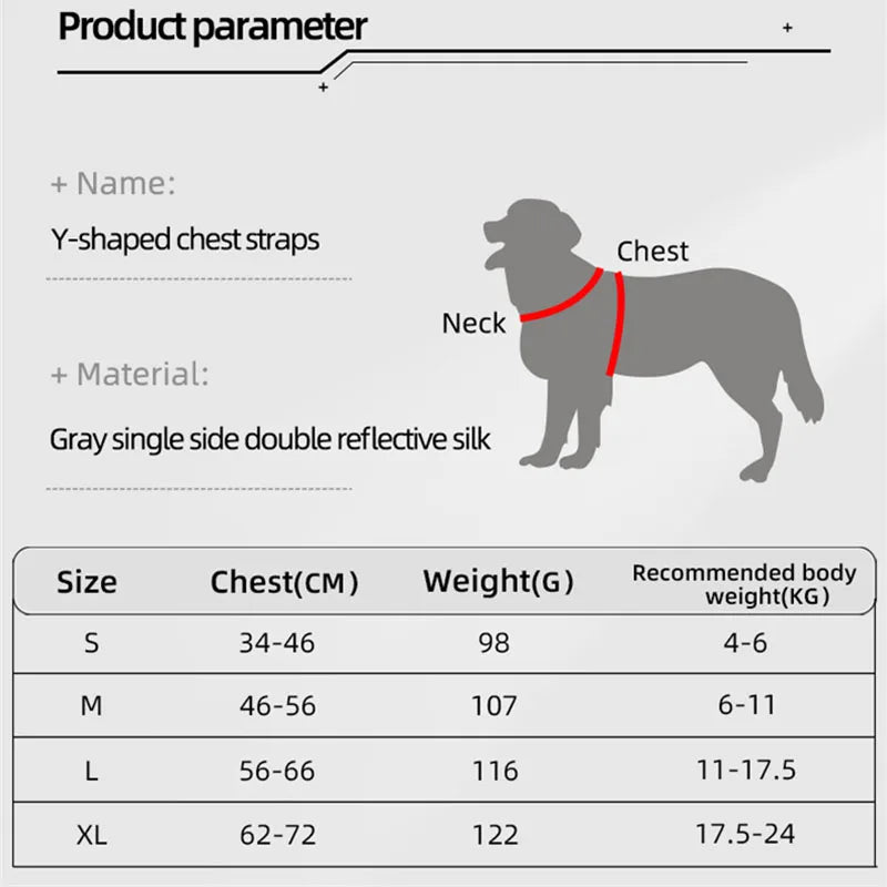 Y-Shaped Dog Harness for Small & Medium Dogs - Pawsitive Cuddles