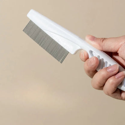 Stainless Steel Pet Flea & Shedding Comb - Pawsitive Cuddles