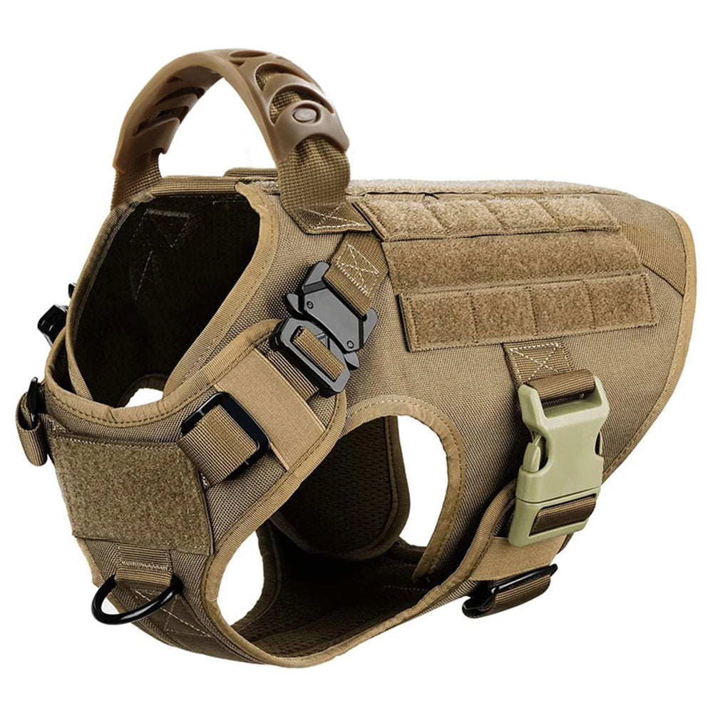 Military Large Dog Harness Training Vest - Pawsitive Cuddles