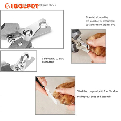 Professional Dog Nail Clipper with Safety Guard - Pawsitive Cuddles
