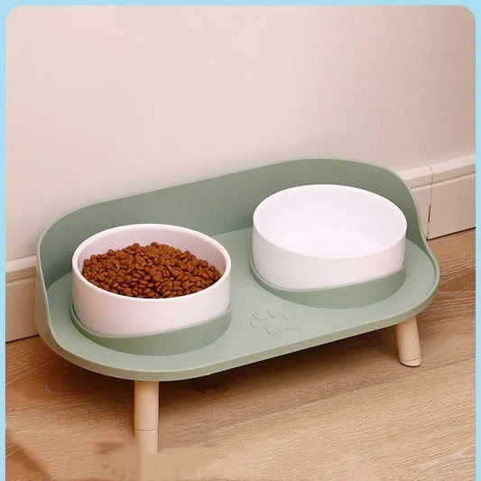 Adjustable Elevated Double Pet Bow - Pawsitive Cuddles
