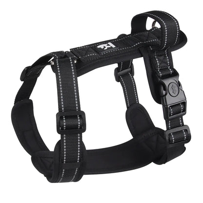 Dog Harness Reflective Adjustable Vest - Pawsitive Cuddles