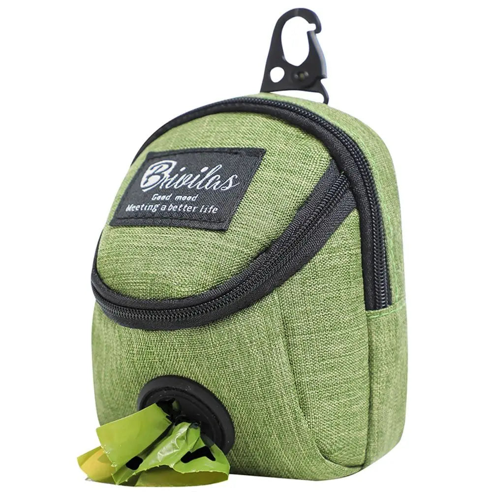 Portable Dog Treat & Training Pouch – Snack & Waste Bag Holder - Pawsitive Cuddles