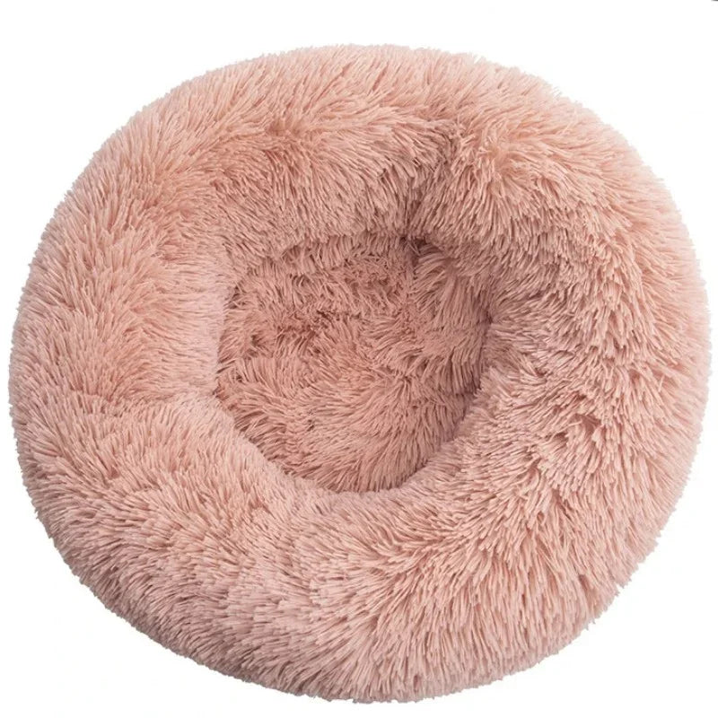 Round Pet Bed for Large Dog - Pawsitive Cuddles