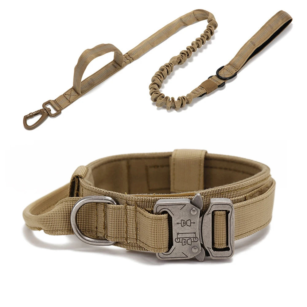 Reflective Nylon Dog Collar & Leash Set - Pawsitive Cuddles