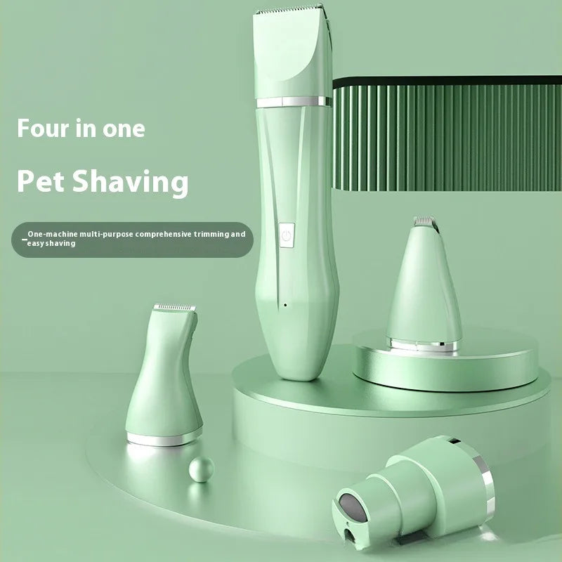 Pet Shaver 4 In 1 Pet Electric Hair Trimmer - Pawsitive Cuddles