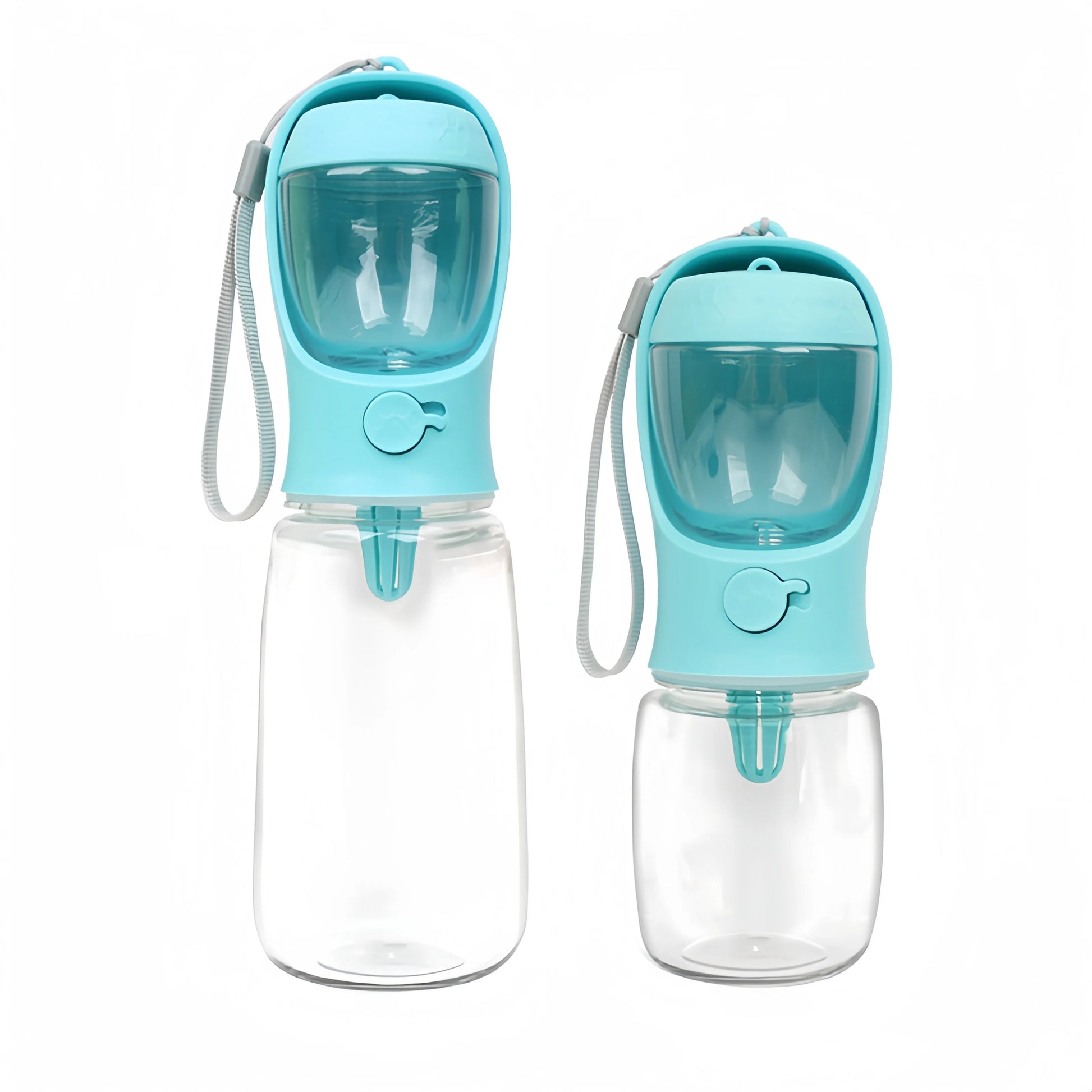 Portable Pet Water Bottle with Food Storage - Pawsitive Cuddles