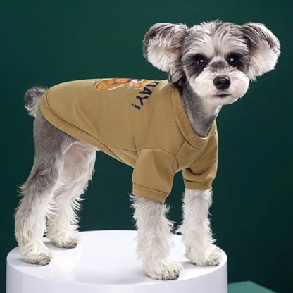 Winter Puppy Warm Pullover Sweatshirt - Pawsitive Cuddles