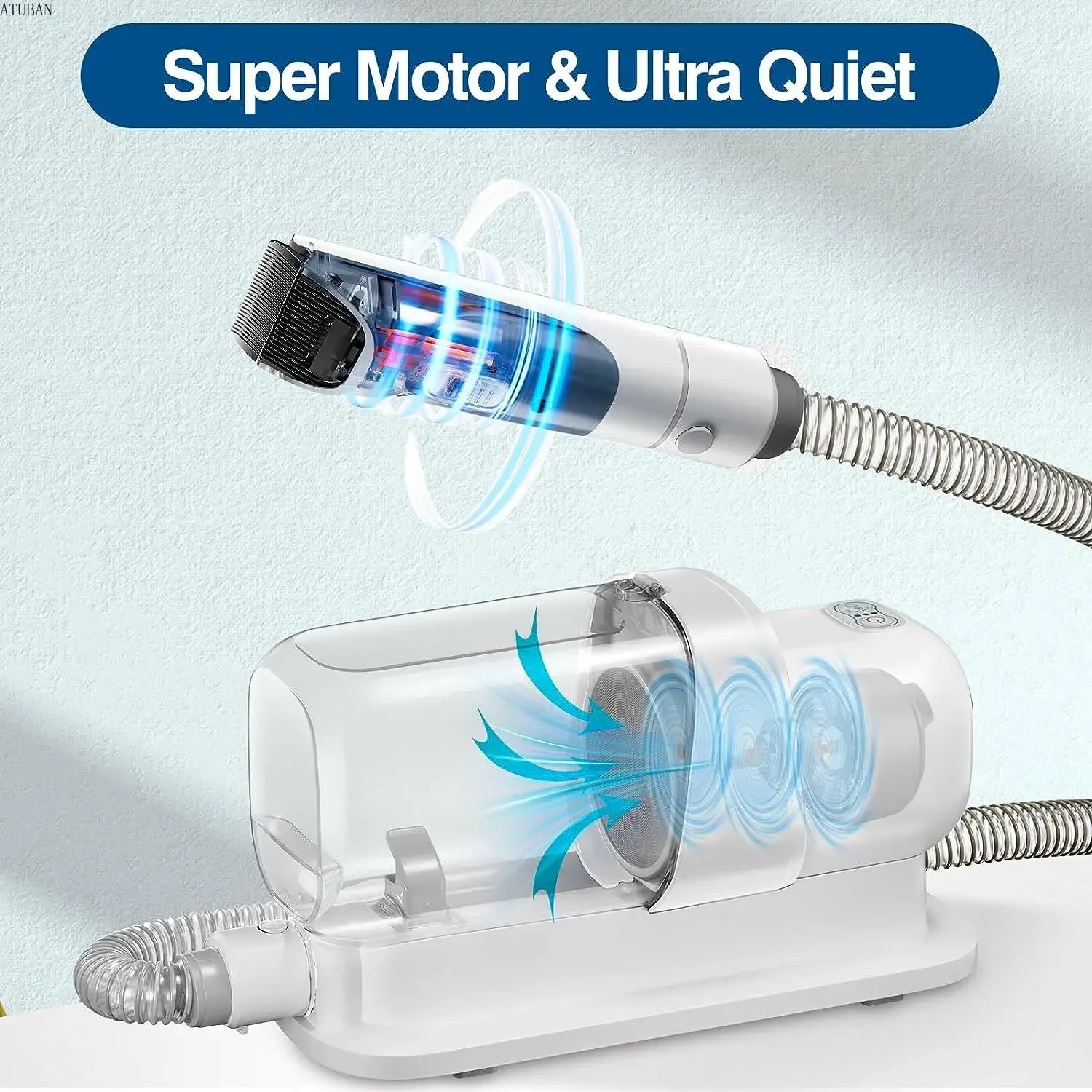 Pet Grooming Vacuum - Pawsitive Cuddles