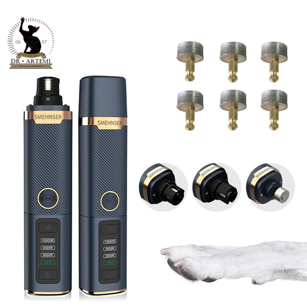 3-Speed USB Rechargeable Electric Nail Grinder /Clippers - Pawsitive Cuddles