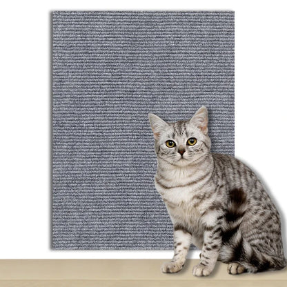 Self-Adhesive Carpet Cat Scratch Board - Pawsitive Cuddles