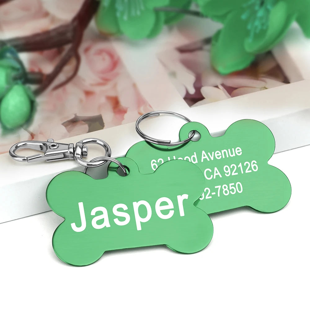 Personalized Dog & Cat ID Tag - Pawsitive Cuddles