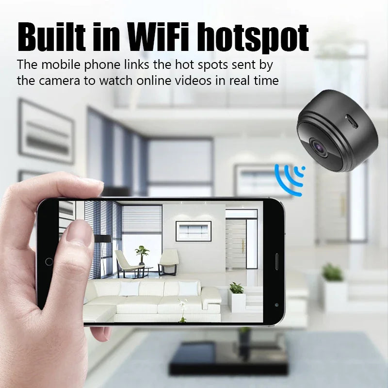 A9 WiFi Mini Camera Wireless Video Recorder - Pawsitive Cuddles