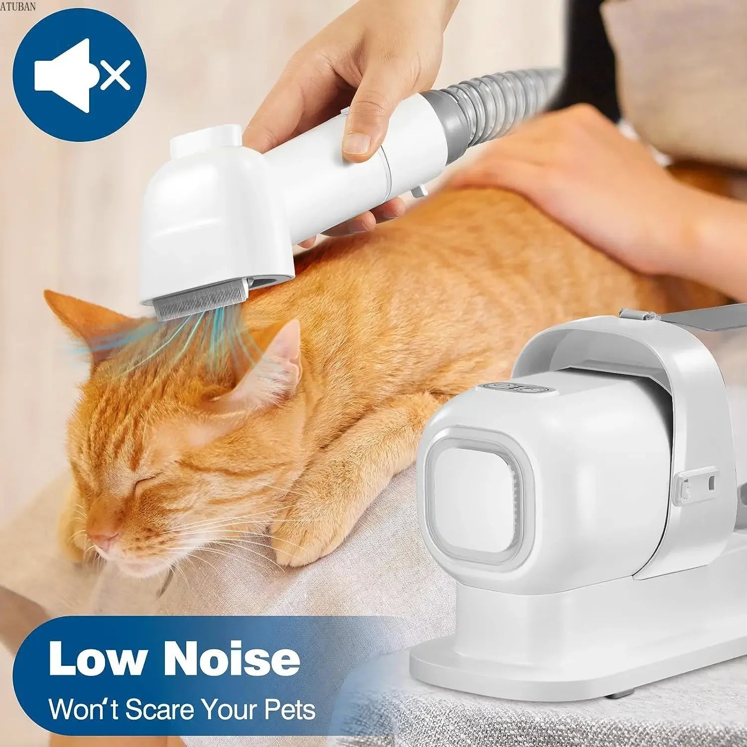 Pet Grooming Vacuum - Pawsitive Cuddles