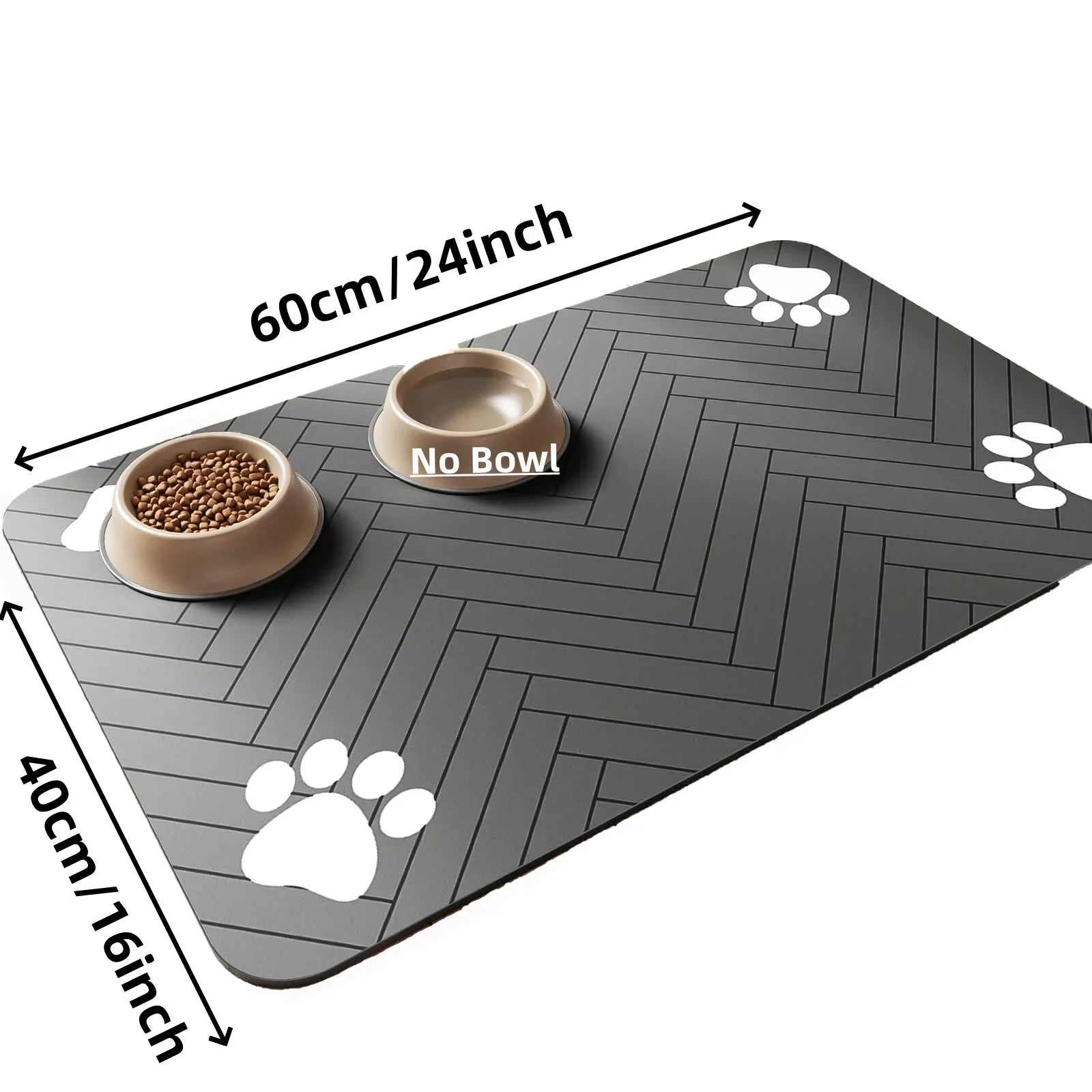 Waterproof Absorbent Pet Feeding Mat - Pawsitive Cuddles