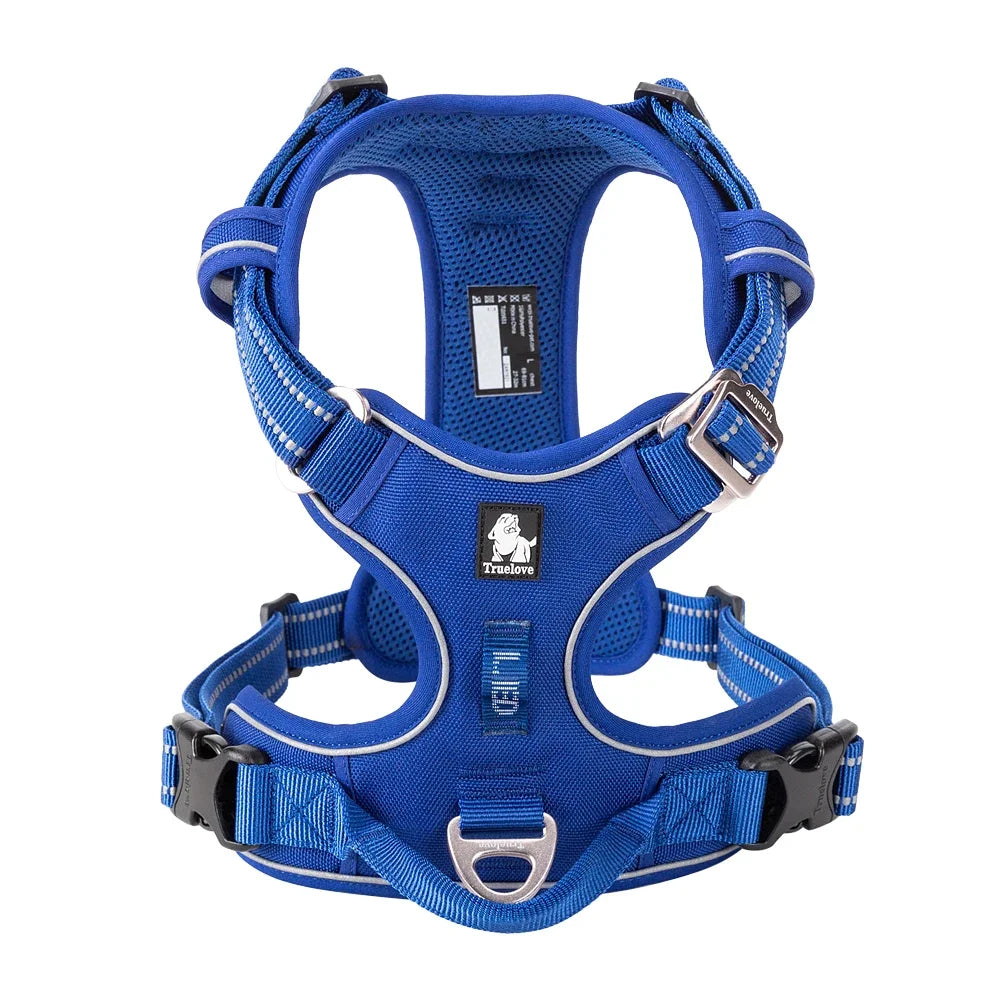 Pet No Pull Nylon Reflective Dog Harness - Pawsitive Cuddles