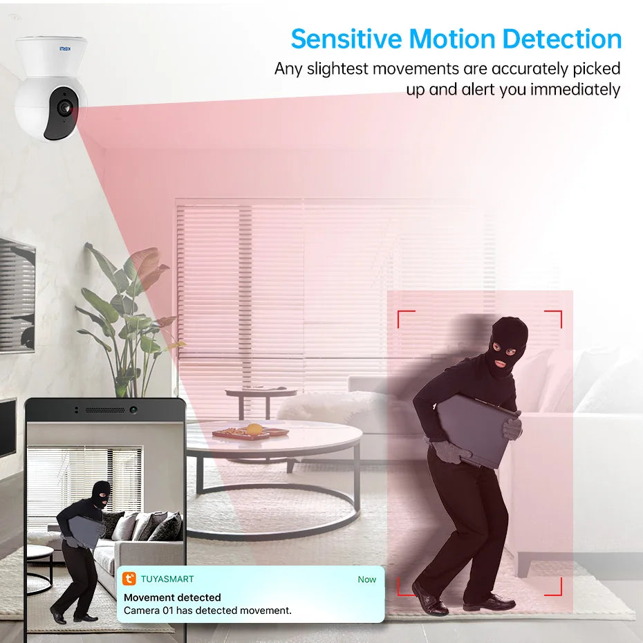 KERUI 2pcs/lot Tuya Smart WIFI IP Camera HD 1080P - Pawsitive Cuddles