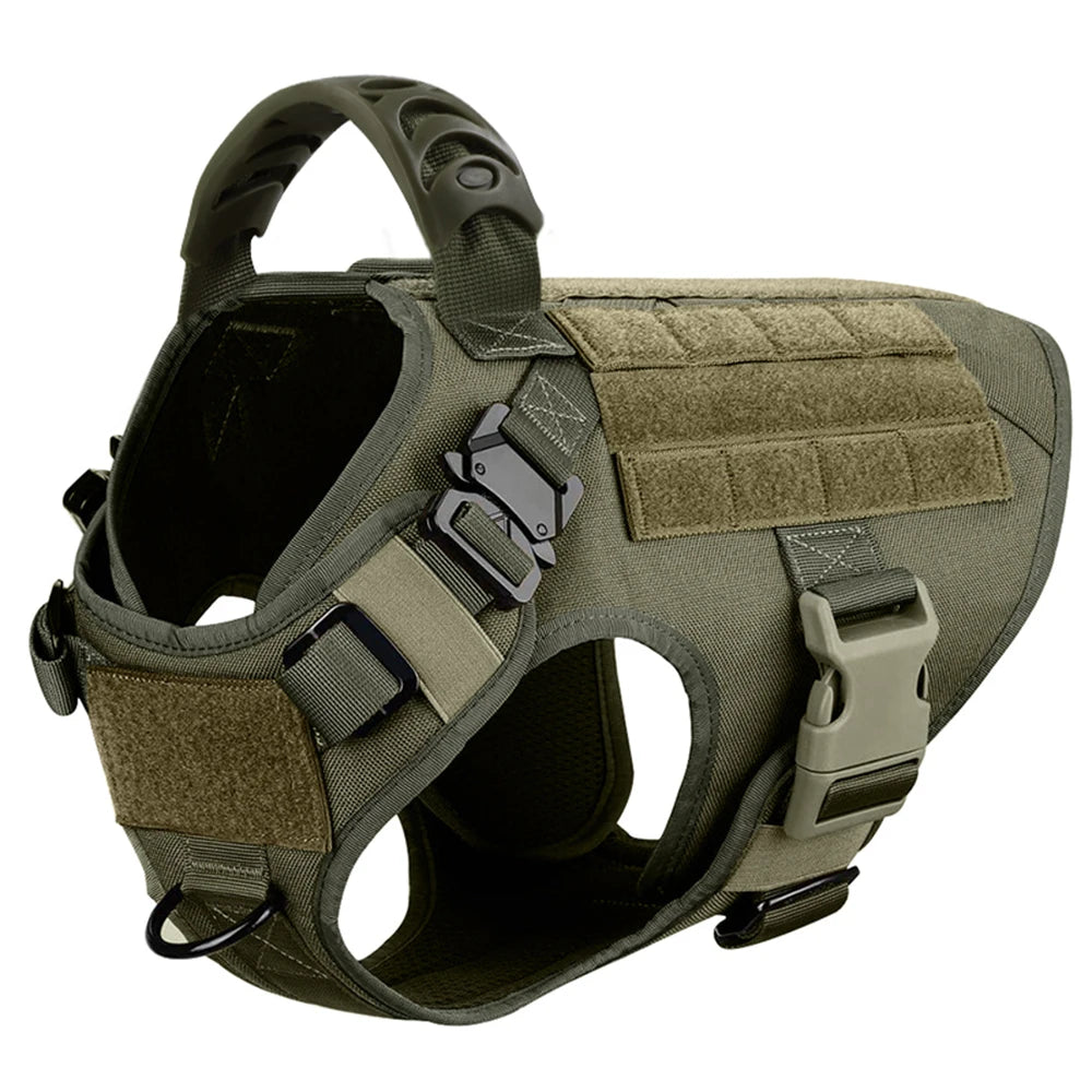 Military Large Dog Harness Training Vest - Pawsitive Cuddles