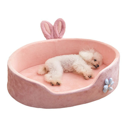 Detachable Pet Bed  Pet Bed Detachable Washable Dog Sleeping Bed Soft Comfortable Warm Cat Bed for Four Seasons Soft Pet Bed - Pawsitive Cuddles